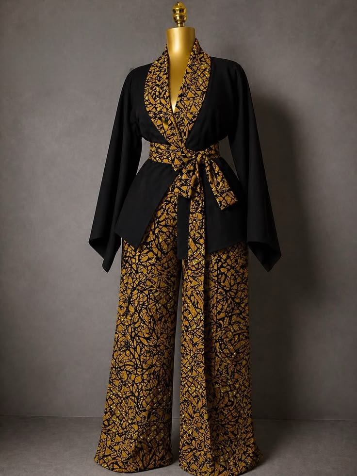 Eko Street Luxe — Contemporary Ankara two-piece ensemble